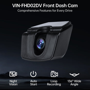 FHD 1080P On-Dash DVR Camera Real-Time Recording