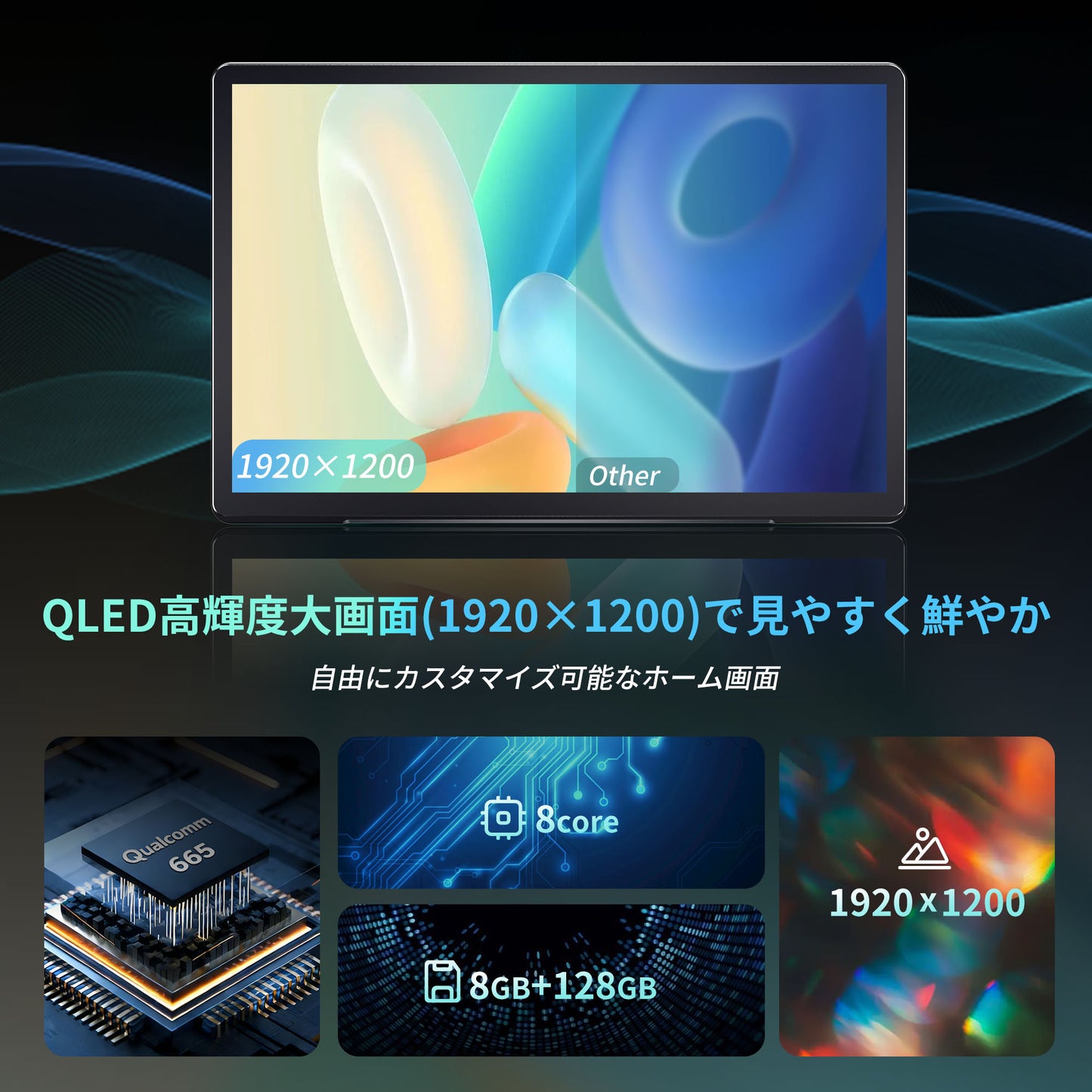 V13G114 VISION 14" FlexView Pro フローティングAndroidナビ