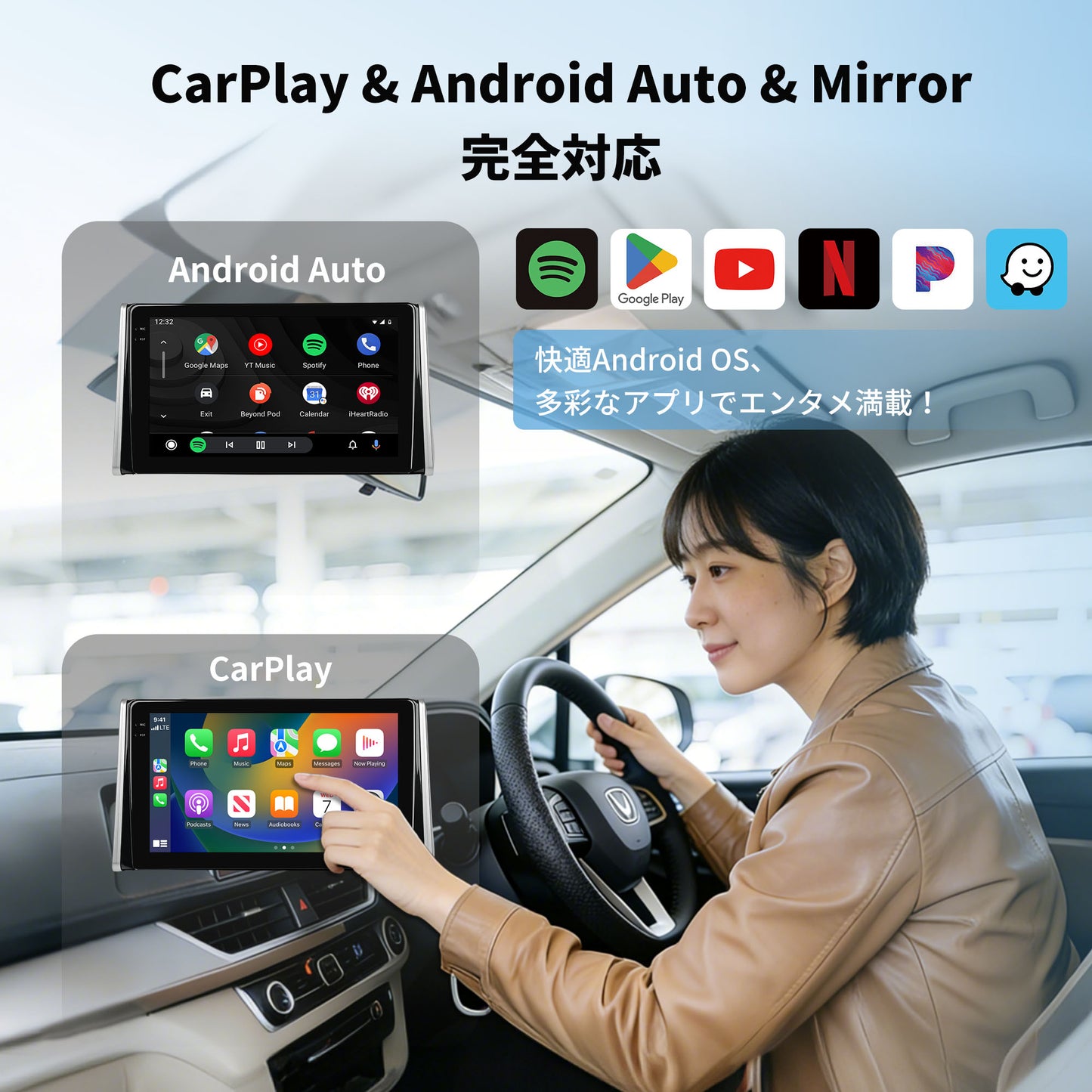 V14R4211 トヨタ RAV4（2019〜2025年式）専用設計 10インチ Android15 カーナビ